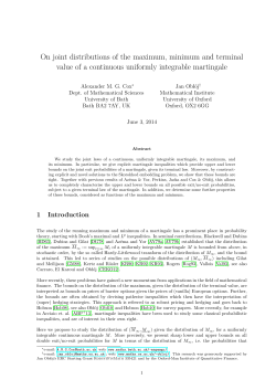 On joint distributions of the maximum, minimum