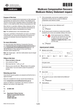 Medicare Compensation Recovery Medicare
