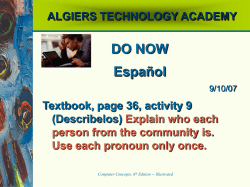 Computer Software - AlgiersTechAcademy2007-2008