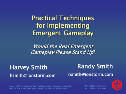 Practical Techniques for Implementing
