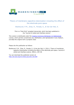 Theory of membrane capacitive deionization including the effect of