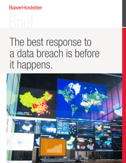 The best response to a data breach is before it happens.
