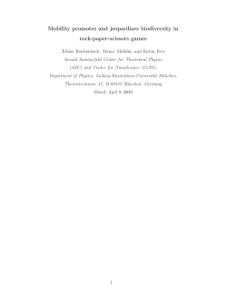 Mobility promotes and jeopardizes biodiversity in rock