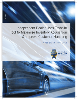 Independent Dealer Uses Trade-In Tool to Maximize Inventory