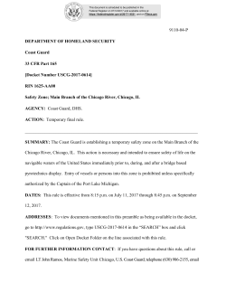 Docket Number USCG-2017-0614