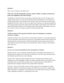 Question 1 (Hint: Look in "Patterns- The family tree") What is the trait