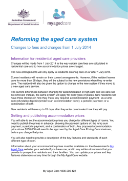 My Aged Care - Department of Social Services
