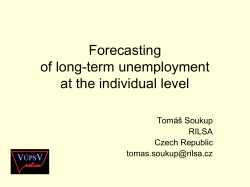 Forecasting of long term unemployment at the individual level