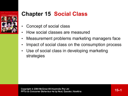 Social Stratification