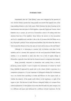 upgrading authoritariaism in morocco and jordan