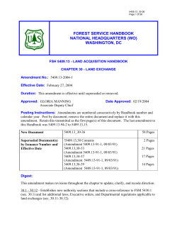 36 - land exchange agreement