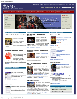 American Mathematical Society