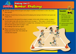 Number Challenge