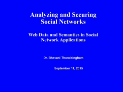 Lecture 7 - The University of Texas at Dallas