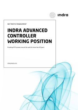 indra adVanCEd COnTrOLLEr WOrKinG POSiTiOn