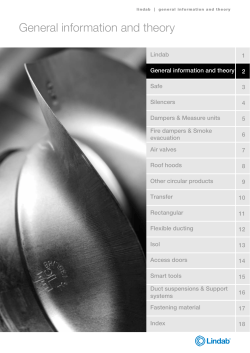 General information and theory