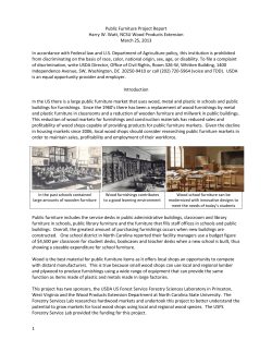 Public Furniture Research Project Link