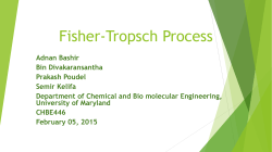 Fischer-Tropsch