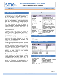 Gamewell FCI-E3 Series