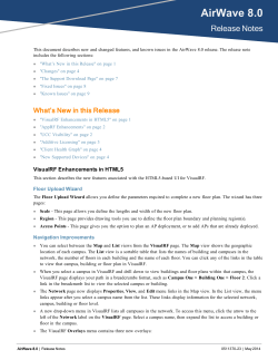 AirWave 8.0 Release Notes