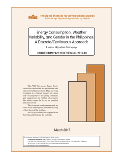 Energy Consumption, Weather Variability, and Gender in the