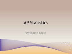 AP Statistics - jmullenkhs / Home