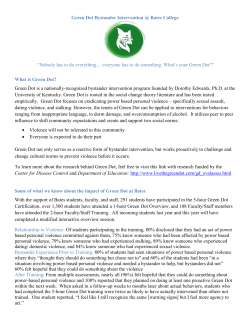 Green Dot focuses on eradicating power based