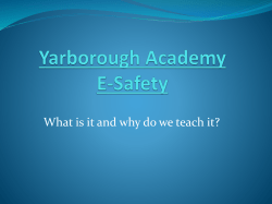 our e safety presentation to parents
