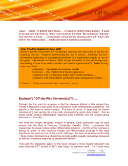 June, 2004 - The Eastman Group, Inc.