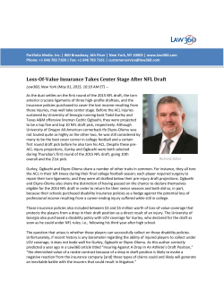 Loss-Of-Value Insurance Takes Center Stage After NFL