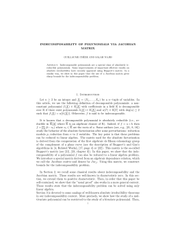 preprint - Institut de Math&eacute;matiques de Toulouse