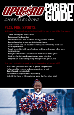 PLAY. FUN. SPORTS.