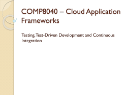 Testing - Larkin Cunningham