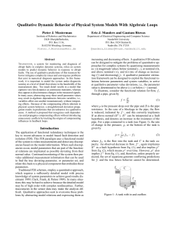 Qualitative Dynamic Behavior of Physical System Models With