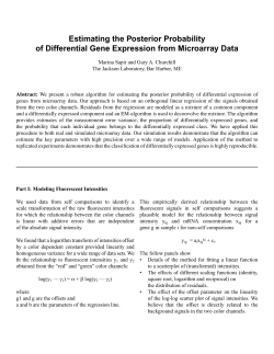 Estimating the Posterior Probability of Differential