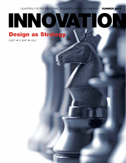 Design as Strategy - Industrial Designers Society of America