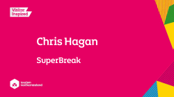 Chris Hagan - Tourism NI