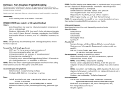 Non-pregnant Vaginal Bleeding Show Notes (Word