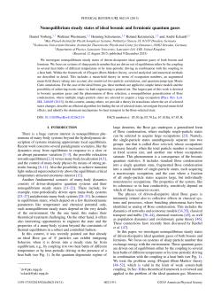 Nonequilibrium steady states of ideal bosonic and fermionic