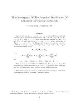 The Convergence Of The Empirical Distribution Of