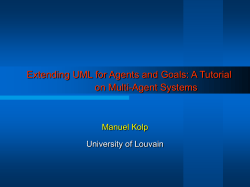 Agent - Department of Computer Science