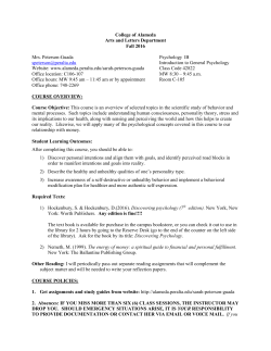 Review Behavioral Modification Presentation Assignment