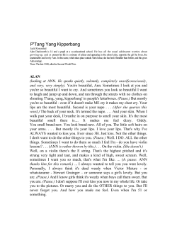 P`Tang Yang Kipperbang - Centre Stage School of the Arts