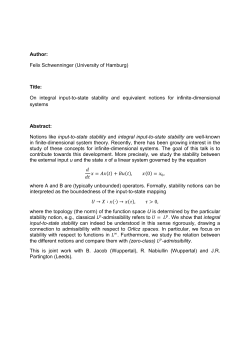 On integral input-to-state stability and equivalent notions for infini