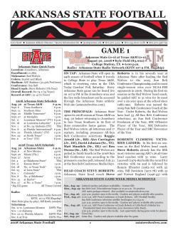 arkansas state football - Arkansas State Athletics