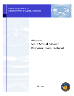 SART Protocol - the Wisconsin Coalition Against Sexual Assault