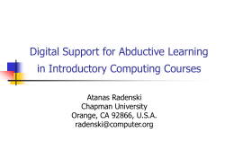 SIGCSE-07, Covington, KY