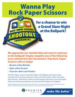 Wanna Play Rock Paper Scissors