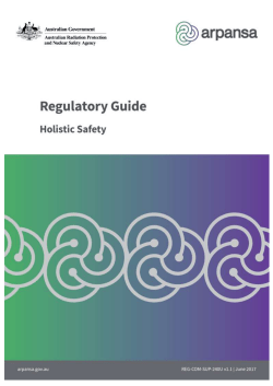 Regulatory Guide: Holistic Safety