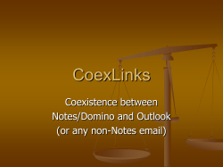 CoexLinks